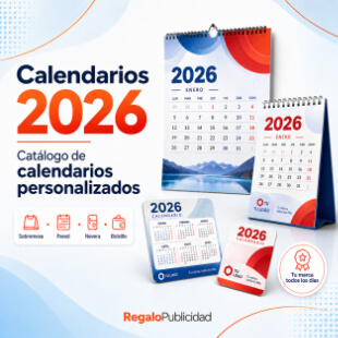 Catalogo calendarios de RegaloPublicidad 2026